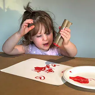 Valentine's Day Heart Craft How To